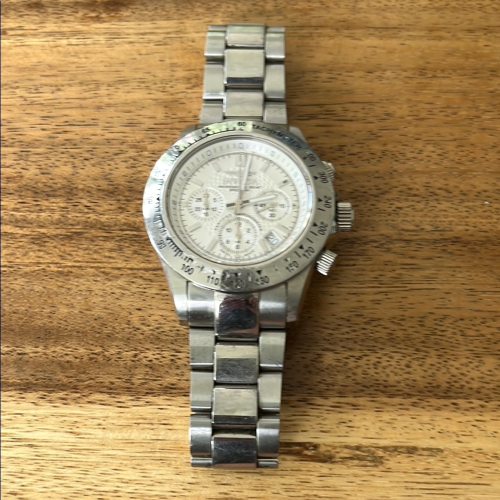 Silver Estate Vintage Invicta Watch GUC